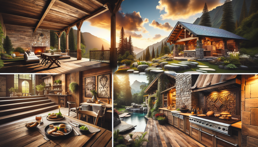 BEST COLLECTION!!! 40+ Rustic Outdoor Kitchen Ideas That You May Have Never Seen Before  - HELIUM