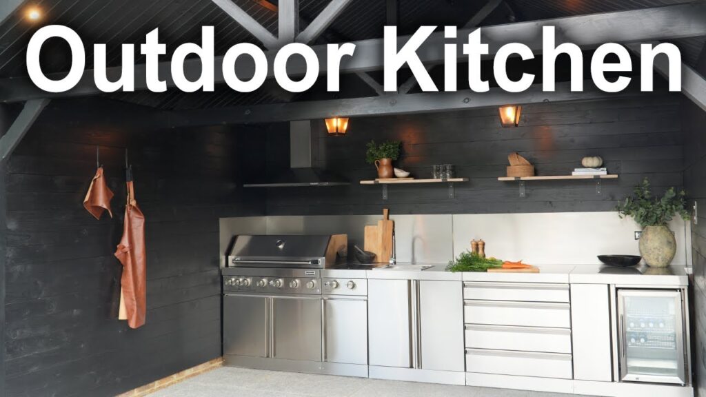 Tour of my DREAM outdoor kitchen! its FINALLY done!