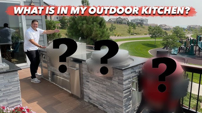 Tour of my DREAM outdoor kitchen! its FINALLY done!