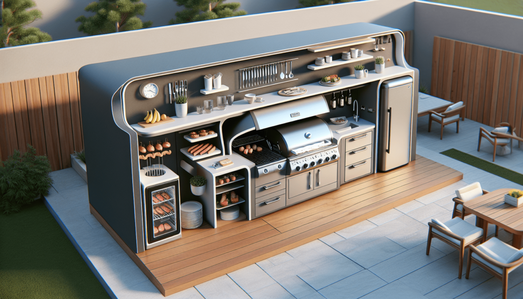 This DIY Backyard Grill Station Is SO COOL - It CLOSES When Youre Done!