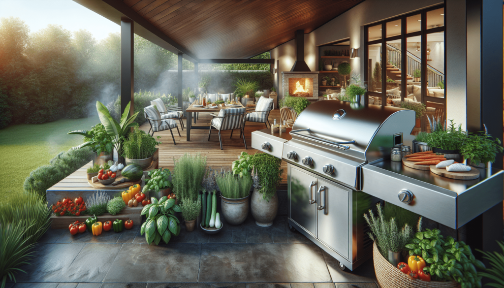 Covered Outdoor Kitchen