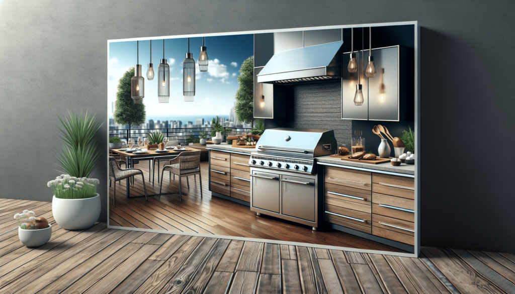 Modern outdoor kitchen and cooking ideas   barbecue and grill design ideas
