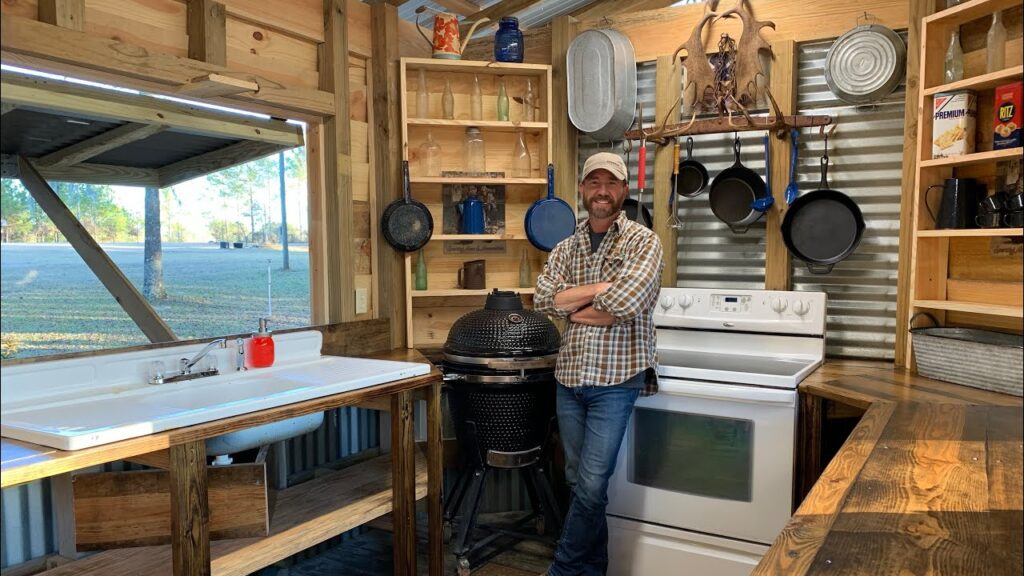 Finishing Up the Outdoor Kitchen!
