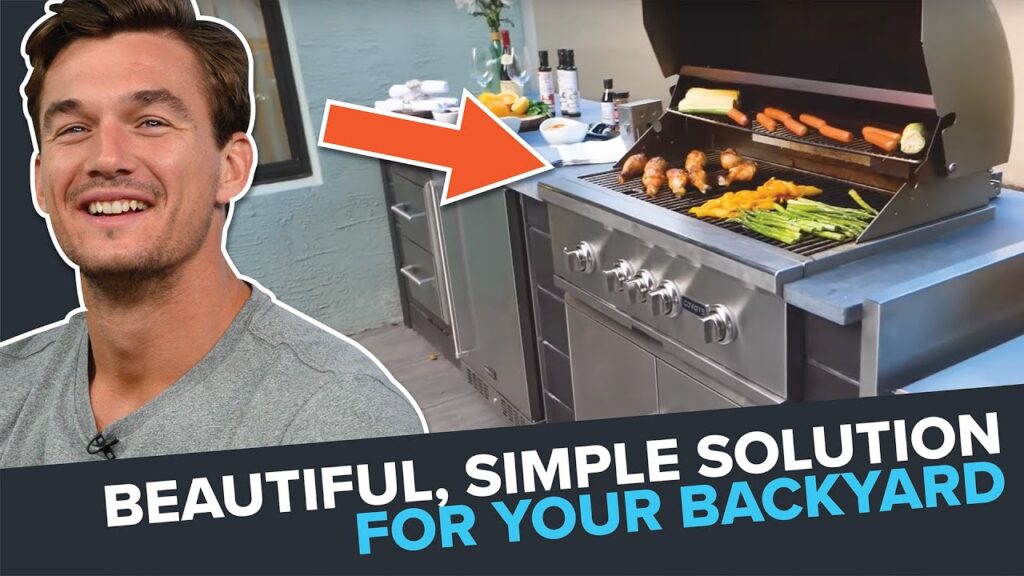 Outdoor Kitchen Ideas with Tyler Cameron | Beautiful, Simple Solution for Your Backyard