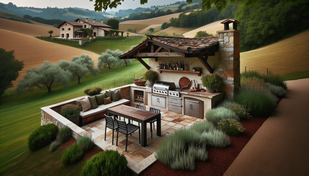 Outdoor Kitchen Design in the Country