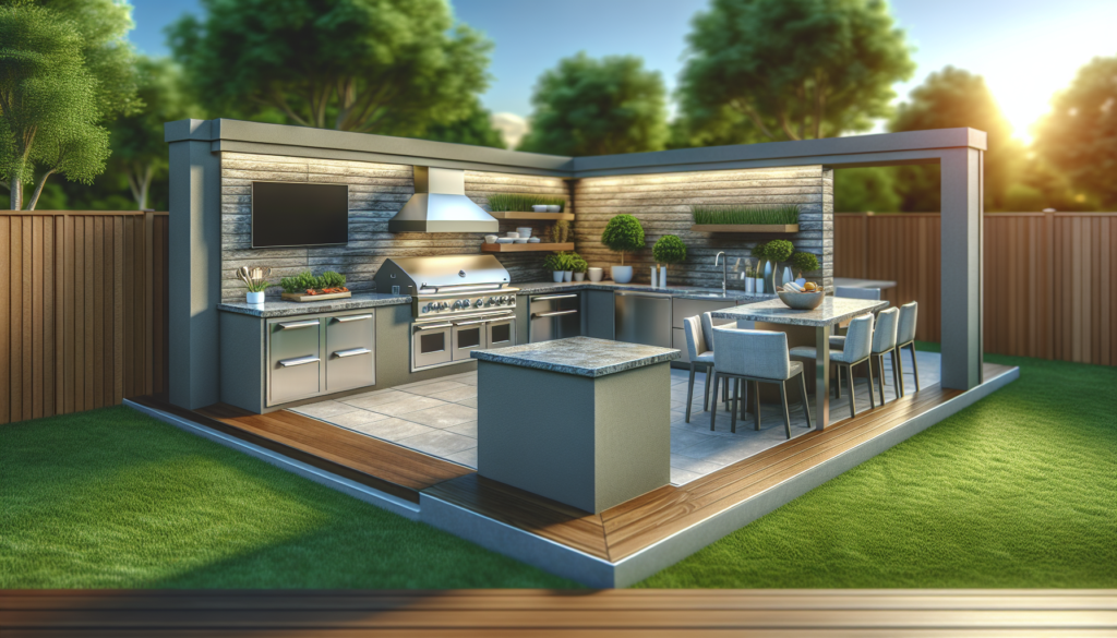 Best Design Ideas for an L Shaped Outdoor Kitchen