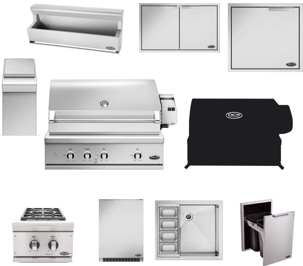 DCS 10-Piece Series 9 36 | Natural Gas | Outdoor Grill Kitchen Package