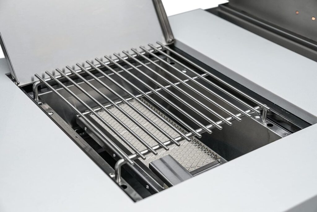 Mont Alpi MAi400-DBEVFC 32-Inch Deluxe 4-Burner 78000 BTU Deluxe Stainless Steel Island Outdoor Kitchen Gas Barbecue Island Grill w/Wine Cooler Beverage Center Refrigerator + Granite Countertop Mont Alpi MAi400-DBEVFC 32-Inch Deluxe 4-Burner 78000 BTU Deluxe Stainless Steel Island Outdoor Kitchen Gas Barbecue Island Grill w/Wine Cooler Beverage Center Refrigerator + Granite Countertop