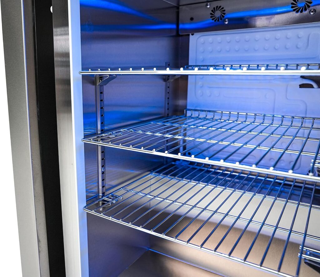 Mont Alpi MAi400-D90KEGBEV 90 Degree 32-Inch 4-Burner 78000 BTU Deluxe Stainless Steel Island Outdoor Kitchen Gas Barbecue Grill with Wine Cooler Beverage Refrigerator  3 Beer Tap Kegerator Dispenser Mont Alpi MAi400-D90KEGBEV 90 Degree 32-Inch 4-Burner 78000 BTU Deluxe Stainless Steel Island Outdoor Kitchen Gas Barbecue Grill with Wine Cooler Beverage Refrigerator  3 Beer Tap Kegerator Dispenser